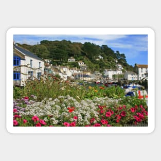 Polperro In Bloom Sticker